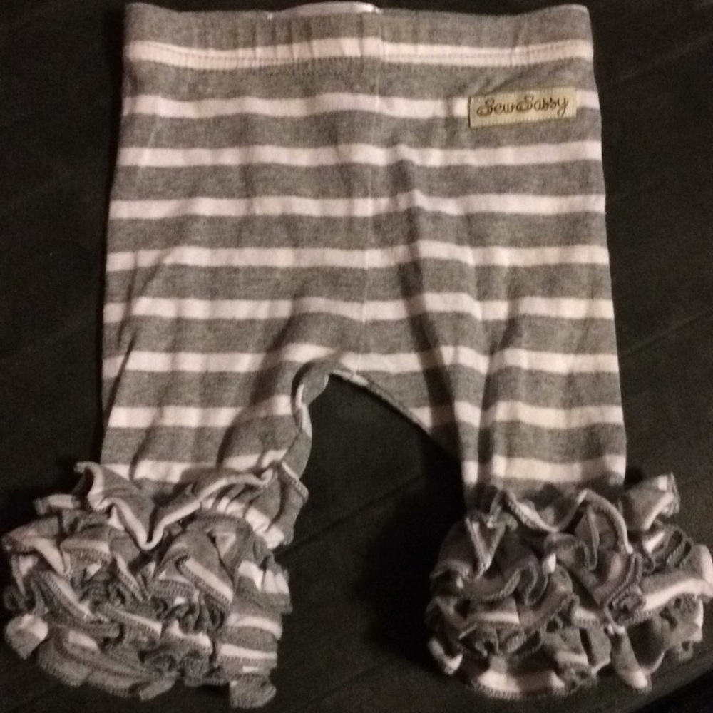 Sew Sassy ruffle pants
